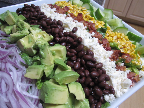 Mexican Caesar-Chop Salad Hybrid