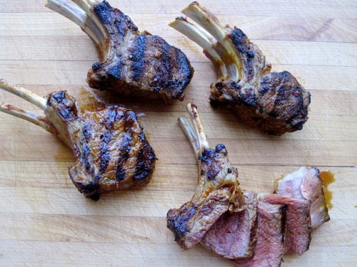 Grilled Lamb - Lime and Pepper Lamb Chops